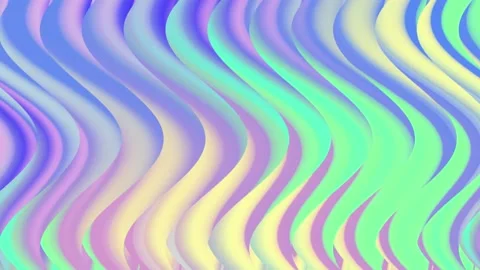 Abstract Wave Gradient Animation Loop Background Stock Footage 203746114