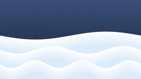 Abstract wave gradient background with dark blue and light blue tones Stock Illustration