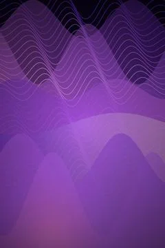 Abstract Wave Gradient Background Stockfoto's