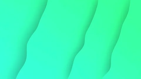 Abstract Wave Gradient Background in Soothing Green and Blue Hues Unfolding.. Vídeo Stock 341926734