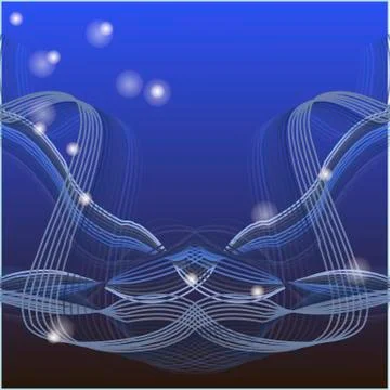 Abstract wave Stock Illustration
