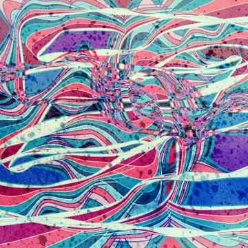 Abstract wave Stock Illustration