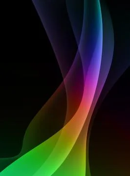 Abstract Wave Internet Background Stock Illustration