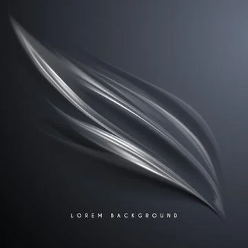 Abstract wave light lines background Stock Illustration