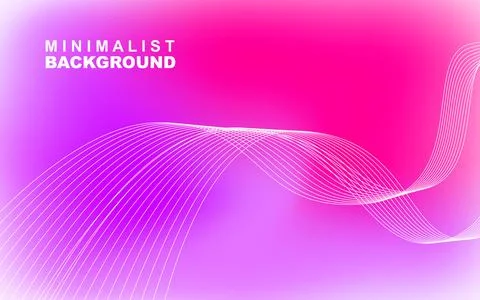 Abstract Wave Line Background. Vector illustration. Stock Illustration