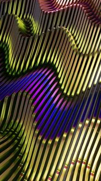 Abstract Wave Line Pattern Stock Photos