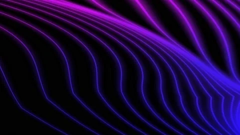 Abstract Wave line. Waving Lines Background Loop. Stock Footage 219226069