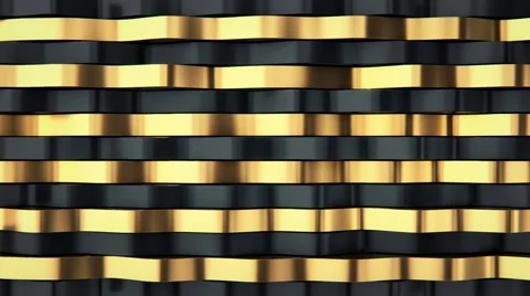 Abstract wave lines 3d animation Stock-Footage 68062854