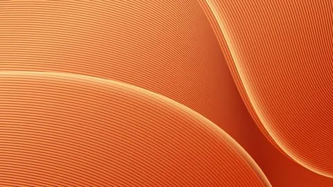 Abstract wave lines and shapes design on red gradient background and texture Stock Illustration