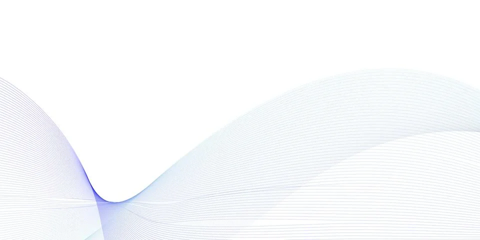 Abstract Wave Lines Background for Modern Digital Projects Stock Illustration