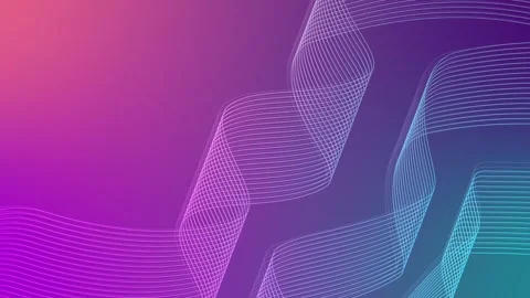 Abstract wave lines creating a flowing modern pattern with a clean minimal .. Stock Footage 336908267