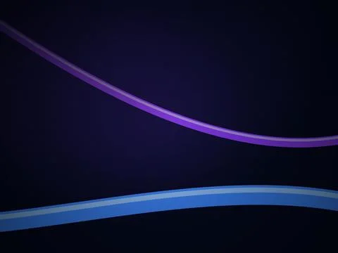Abstract Wave Lines Dark Background Stock Illustration