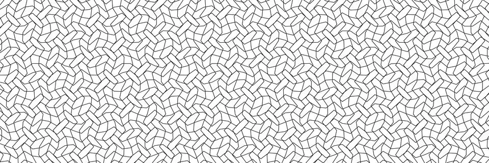 Abstract Wave Lines Geometric Grid Pattern イラスト素材