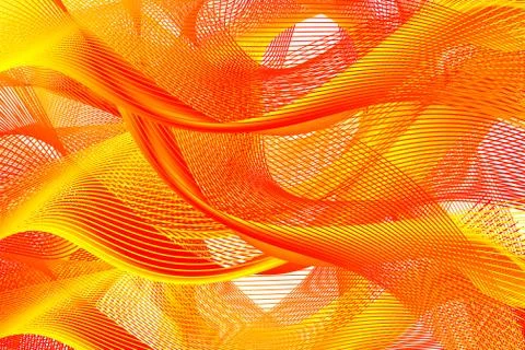 Abstract wave lines Stock Illustration