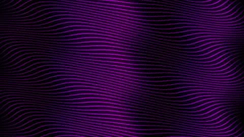 Abstract wave lines loop animated video. 3d Abstract black background loopi.. Stock Illustration
