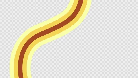 Abstract wave lines with looping effect and pattern animations Stock Footage 275877215