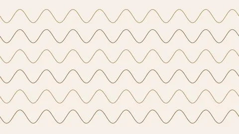 Abstract wave lines pattern design Stock Illustration