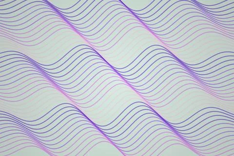 Abstract wave lines pattern with purple and gray shades Stock Photos