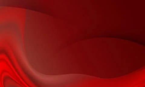 Abstract wave liquid red background. Dynamic shapes composition. Stock Illustration