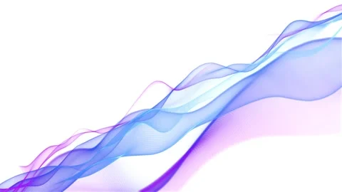 Abstract wave motion on black background. Looping 4K video. Stock-Footage 315579386