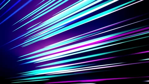Abstract wave motion on black background. Looping 4K video. Stock Footage 315579494