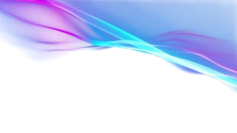 Abstract Wave Motion Blue Purple White Background. 4K video Stock-Footage 316799516