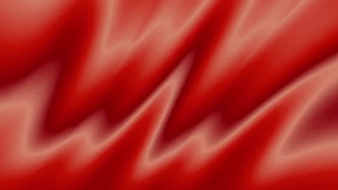 Abstract wave motion of bright red and pink lines Stock Footage 106425388