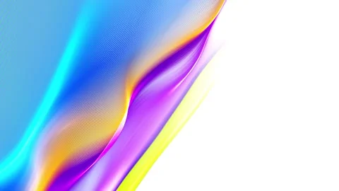 Abstract Wave Motion Colorful Background Looping 4K video Stock Footage 315579961