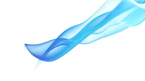 Abstract Wave Motion Colorful Background Looping 4K video Stock Footage 315894259