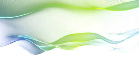 Abstract Wave Motion Colorful Background Looping 4K video Stock Footage 315895625
