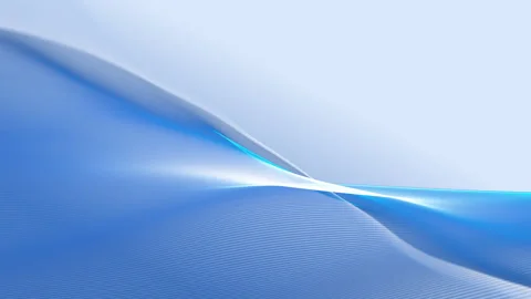 Abstract Wave Motion Colorful Background. Looping 4K video Stock Footage 317628066