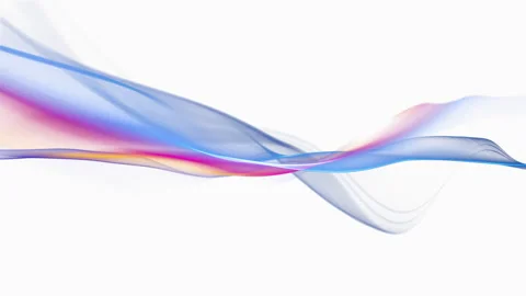 Abstract Wave Motion Colorful Background. Vidéo 334078381