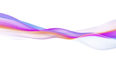 Abstract Wave Motion Colorful Background. Vidéo 334078894