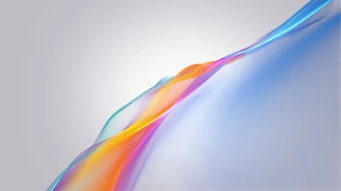Abstract Wave Motion Colorful Background. Vidéo 334324145