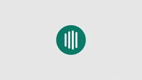 Abstract Wave Motion Logo Animation Stock Footage 321583038