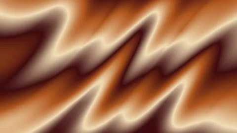 Abstract wave motion of orange and brown lines Stock Footage 106425640