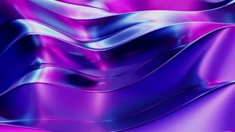 Abstract wave neon colour Stock Footage 262533432