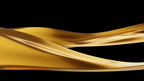 Abstract wave or flow surface textile or liquid Stock Footage 261311554