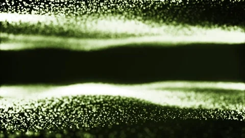 Abstract wave particle computer generated 3d rendering Stock Footage 243717620