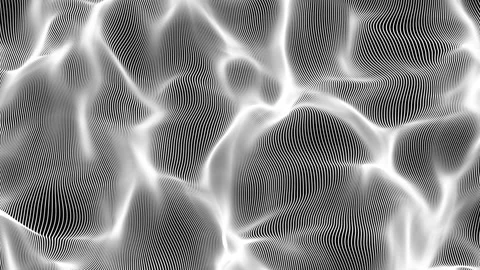 Abstract wave particle Stock Footage 148838635