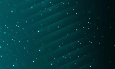 Abstract wave with particles background Stock Illustration