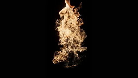 Abstract wave particles, diffuse powder, 3d rendering. Stock Footage 229003308