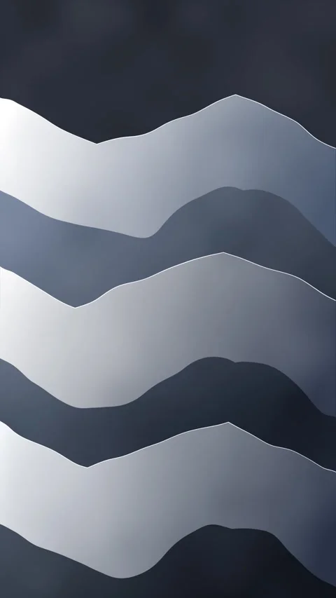 Abstract wave pattern and texture overlay with fluid motion shape element Stock Footage 346736777