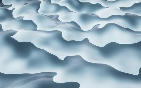 Abstract wave pattern background, 3d rendering. Stock Illustration