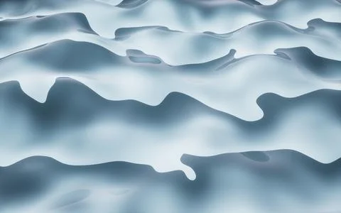 Abstract wave pattern background, 3d rendering. Stock Illustration