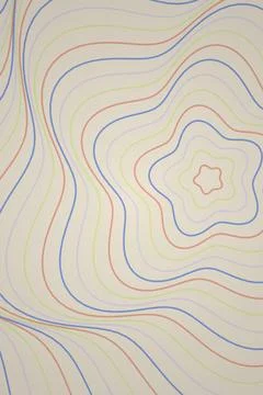 Abstract Wave Pattern Background Stock Illustration