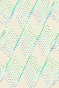 Abstract Wave Pattern Background Stock Illustration