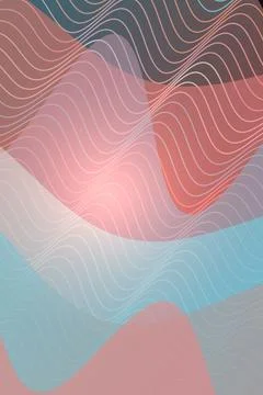Abstract Wave Pattern Background Stock Photos