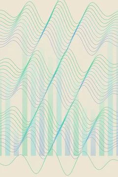 Abstract Wave Pattern Background Stock Photos
