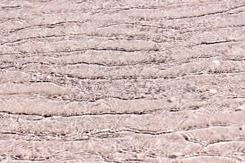 Abstract wave pattern from the beach for background Stock Photos